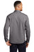 Ogio OG1002 Mens Commuter Long Sleeve Button Down Shirt Heather Gear Grey Model Back