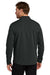 Ogio OG1003 Mens Aspect Moisture Wicking 1/4 Zip Sweatshirt w/ Pouch Pocket Blacktop Model Back