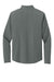 Ogio OG1003 Mens Aspect Moisture Wicking 1/4 Zip Sweatshirt w/ Pouch Pocket Rogue Grey Flat Back