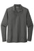Ogio OG105 Mens Caliber 2.0 Moisture Wicking Long Sleeve Polo Shirt Diesel Grey Flat Front