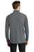 Ogio OG105 Mens Caliber 2.0 Moisture Wicking Long Sleeve Polo Shirt Diesel Grey Model Back