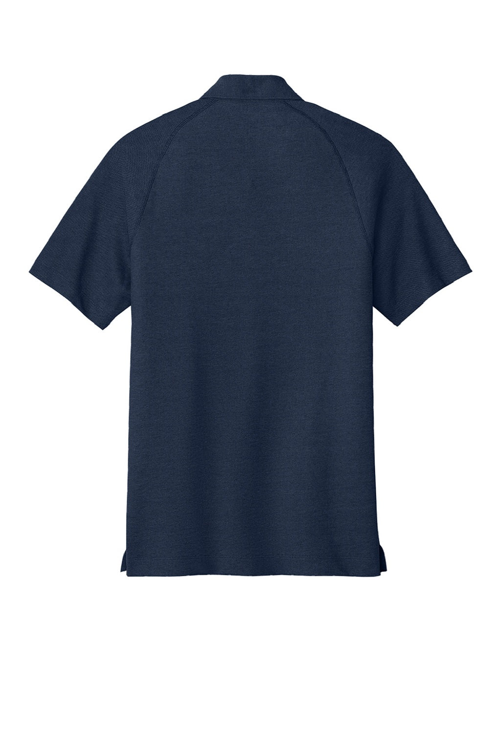 Ogio OG126 Mens Onyx Moisture Wicking Short Sleeve Polo Shirt Navy Blue Flat Back