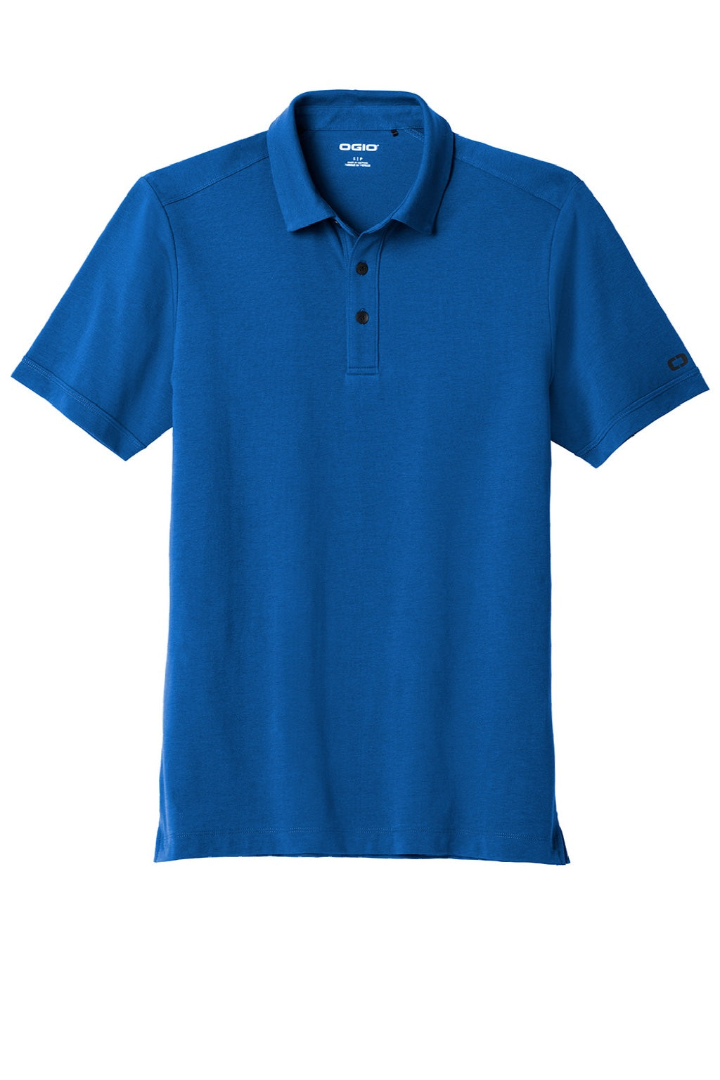 Ogio OG138 Mens Limit Moisture Wicking Short Sleeve Polo Shirt Force Blue Flat Front