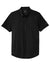 Ogio OG141 Mens Gravitate Moisture Wicking Short Sleeve Button Down Shirt Blacktop Flat Front