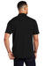 Ogio OG141 Mens Gravitate Moisture Wicking Short Sleeve Button Down Shirt Blacktop Model Back