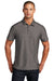 Ogio OG143 Mens Slate Moisture Wicking Short Sleeve Polo Shirt Gear Grey Model Front
