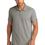 Ogio Mens Code Stretch Moisture Wicking Short Sleeve Polo Shirt - Heather Tarmac Grey