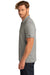 Ogio OG146 Mens Code Stretch Moisture Wicking Short Sleeve Polo Shirt Heather Tarmac Grey Model Side