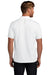 Ogio OG146 Mens Code Stretch Moisture Wicking Short Sleeve Polo Shirt Bright White Model Back