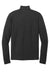 Ogio OG151 Mens Command 1/4 Snap Long Sleeve Sweater Blacktop Flat Back