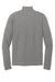 Ogio OG151 Mens Command 1/4 Snap Long Sleeve Sweater Gear Grey Flat Back