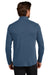 Ogio OG151 Mens Command 1/4 Snap Long Sleeve Sweater Spar Blue Model Back