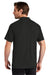 Ogio OG152 Mens Motion Moisture Wicking Short Sleeve Polo Shirt Blacktop Model Back