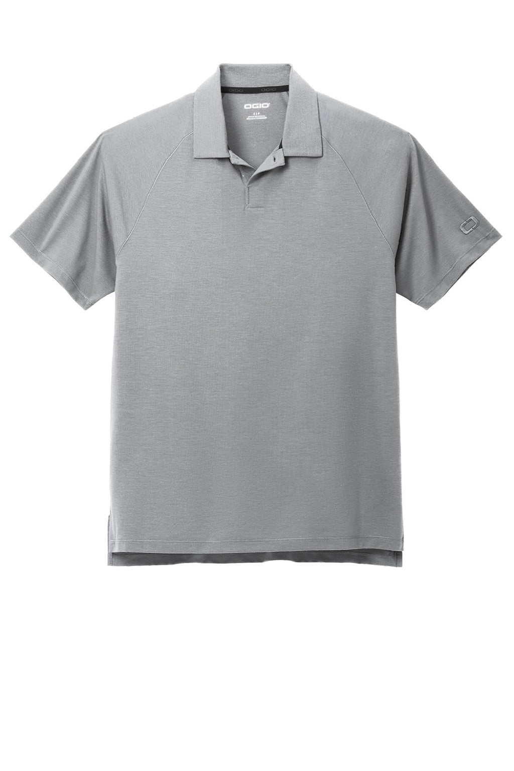 Ogio OG152 Mens Motion Moisture Wicking Short Sleeve Polo Shirt Greystone Flat Front