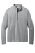 Ogio OG153 Mens Motion Moisture Wicking 1/4 Zip Sweatshirt w/ Pocket Greystone Flat Front