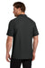 Ogio OG154 Mens Envision Moisture Wicking Short Sleeve Polo Shirt Blacktop Model Back