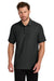 Ogio OG154 Mens Envision Moisture Wicking Short Sleeve Polo Shirt Blacktop Model Front
