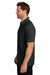 Ogio OG154 Mens Envision Moisture Wicking Short Sleeve Polo Shirt Blacktop Model Side
