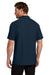 Ogio OG154 Mens Envision Moisture Wicking Short Sleeve Polo Shirt River Navy Blue Model Back