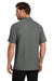 Ogio OG154 Mens Envision Moisture Wicking Short Sleeve Polo Shirt Rogue Grey Model Back