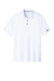 Ogio OG154 Mens Envision Moisture Wicking Short Sleeve Polo Shirt White Flat Front