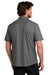 Ogio OG160 Mens Extend Short Sleeve Button Down Shirt w/ Pocket Heather Blacktop Model Back