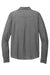 Ogio OG161 Mens Extend Long Sleeve Button Down Shirt w/ Pocket Heather Blacktop Flat Back