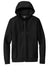 Ogio OG162 Mens Revive Full Zip Hooded Sweatshirt Hoodie w/ Pockets Blacktop Flat Front