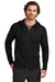 Ogio OG162 Mens Revive Full Zip Hooded Sweatshirt Hoodie w/ Pockets Blacktop Model Front