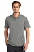 Ogio OG170 Mens Regain Moisture Wicking Short Sleeve Polo Shirt Petrol Grey Model Front
