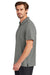 Ogio OG170 Mens Regain Moisture Wicking Short Sleeve Polo Shirt Petrol Grey Model Side