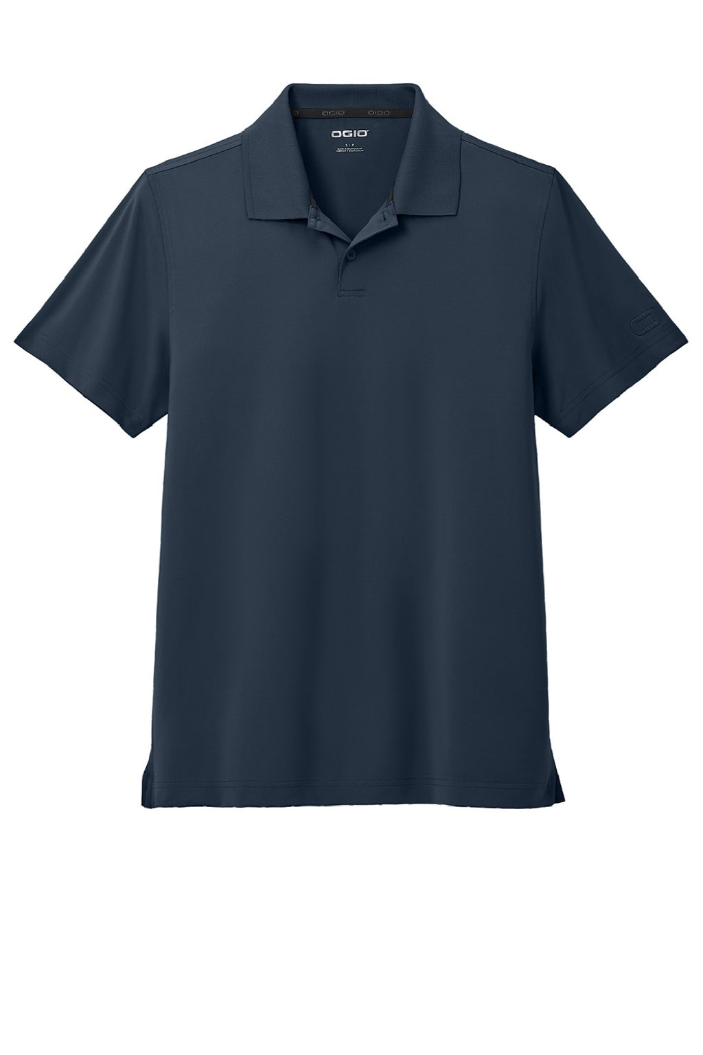 Ogio OG170 Mens Regain Moisture Wicking Short Sleeve Polo Shirt River Navy Blue Flat Front