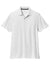 Ogio OG170 Mens Regain Moisture Wicking Short Sleeve Polo Shirt White Flat Front