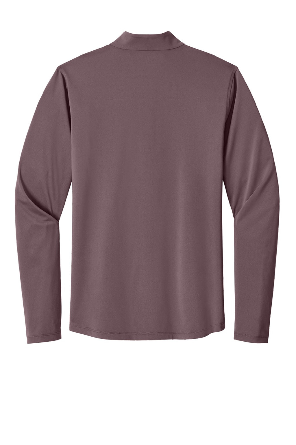 Ogio OG172 Mens Regain 1/4 Zip Sweatshirt Ashen Plum Purple Flat Back