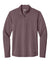 Ogio OG172 Mens Regain 1/4 Zip Sweatshirt Ashen Plum Purple Flat Front