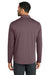 Ogio OG172 Mens Regain 1/4 Zip Sweatshirt Ashen Plum Purple Model Back