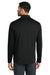 Ogio OG172 Mens Regain 1/4 Zip Sweatshirt Blacktop Model Back