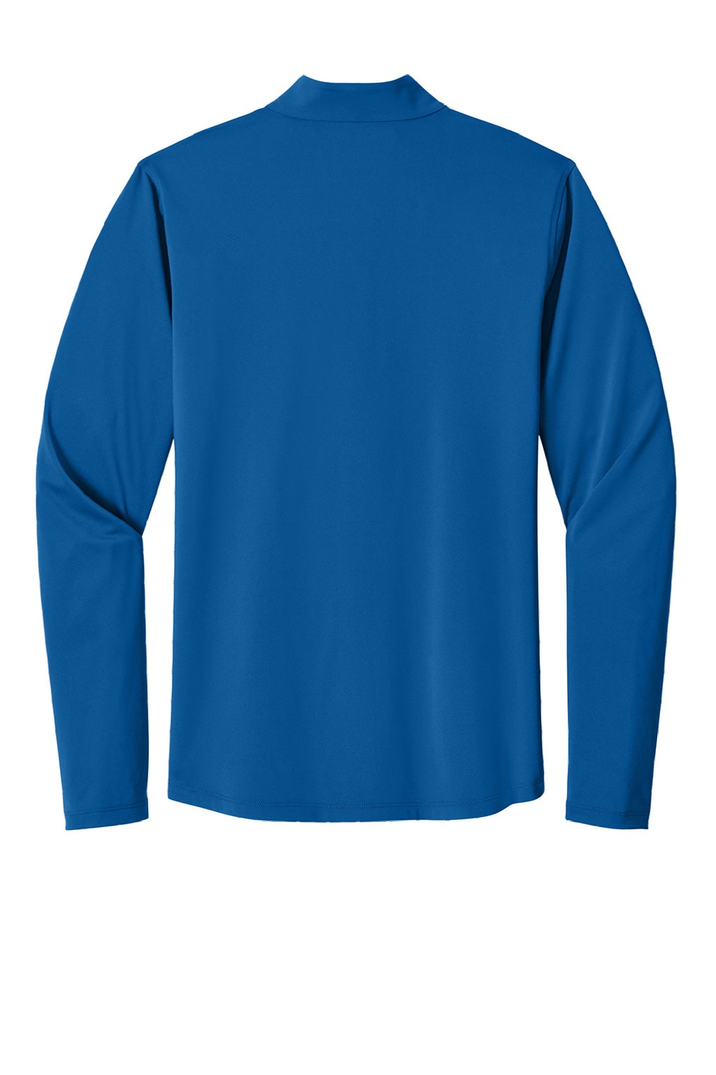 Ogio OG172 Mens Regain 1/4 Zip Sweatshirt Cobalt Blue Flat Back