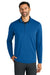 Ogio OG172 Mens Regain 1/4 Zip Sweatshirt Cobalt Blue Model Front