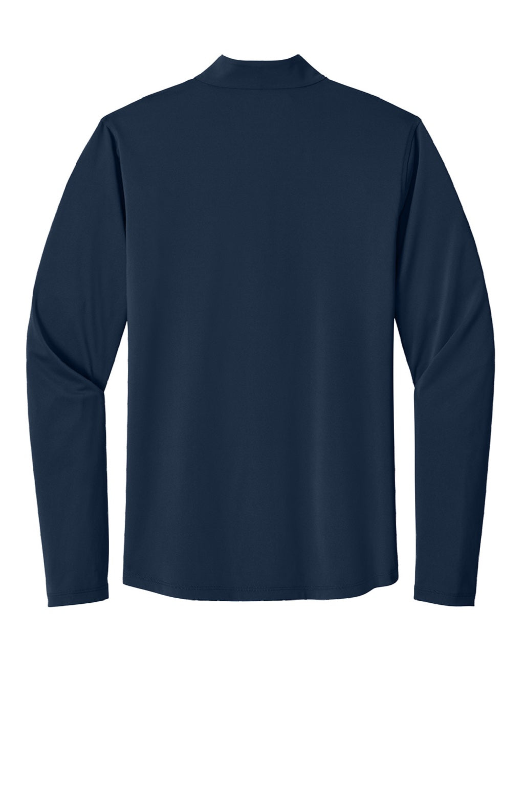 Ogio OG172 Mens Regain 1/4 Zip Sweatshirt River Navy Blue Flat Back