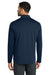 Ogio OG172 Mens Regain 1/4 Zip Sweatshirt River Navy Blue Model Back