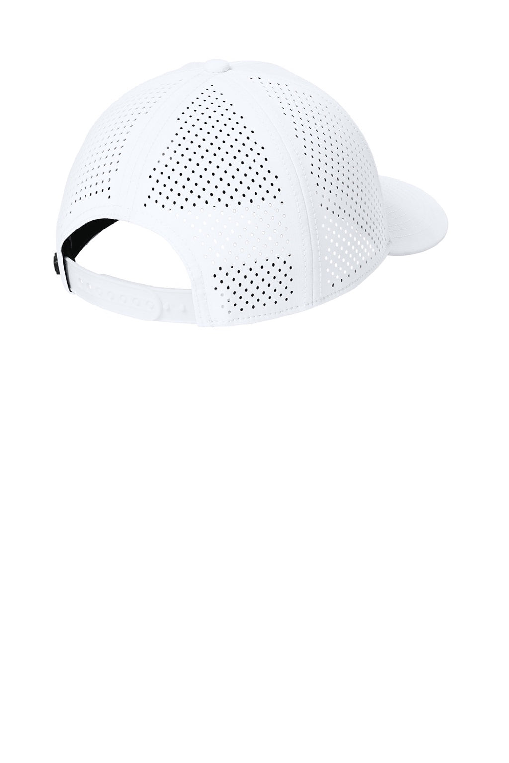Ogio Hats OG604 Mens Performance Hat White Flat Back