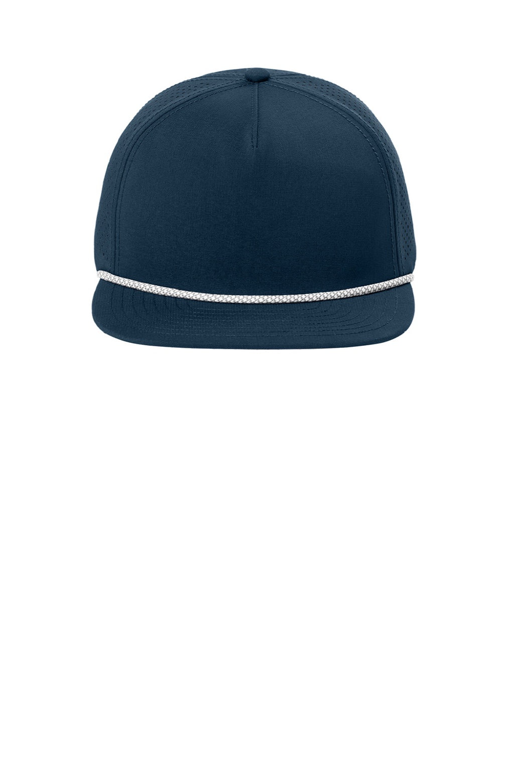 Ogio Hats OG607 Mens Rope Performance Hat River Navy Blue Flat Front