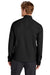 Ogio OG706 Mens Connection Water Resistant Full Zip Jacket Blacktop Model Back