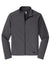 Ogio OG706 Mens Connection Water Resistant Full Zip Jacket Tarmac Grey Flat Front