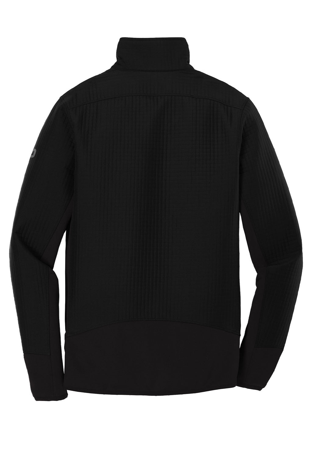 Ogio OG726 Mens Trax Full Zip Jacket Blacktop Flat Back