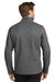 Ogio OG727 Mens Grit Full Zip Fleece Jacket Heather Diesel Grey Model Back