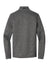 Ogio OG727 Mens Grit Full Zip Fleece Jacket Heather Diesel Grey Flat Back