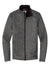 Ogio OG727 Mens Grit Full Zip Fleece Jacket Heather Diesel Grey Flat Front