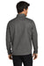 Ogio OG729 Mens Grit Fleece 1/4 Zip Sweatshirt Heather Diesel Grey Model Back